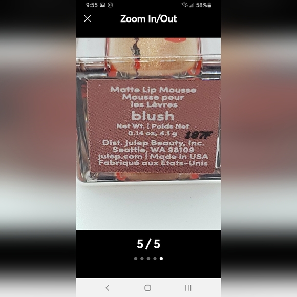 Julep Whipped Mate Lipstick - Picture 5 of 5